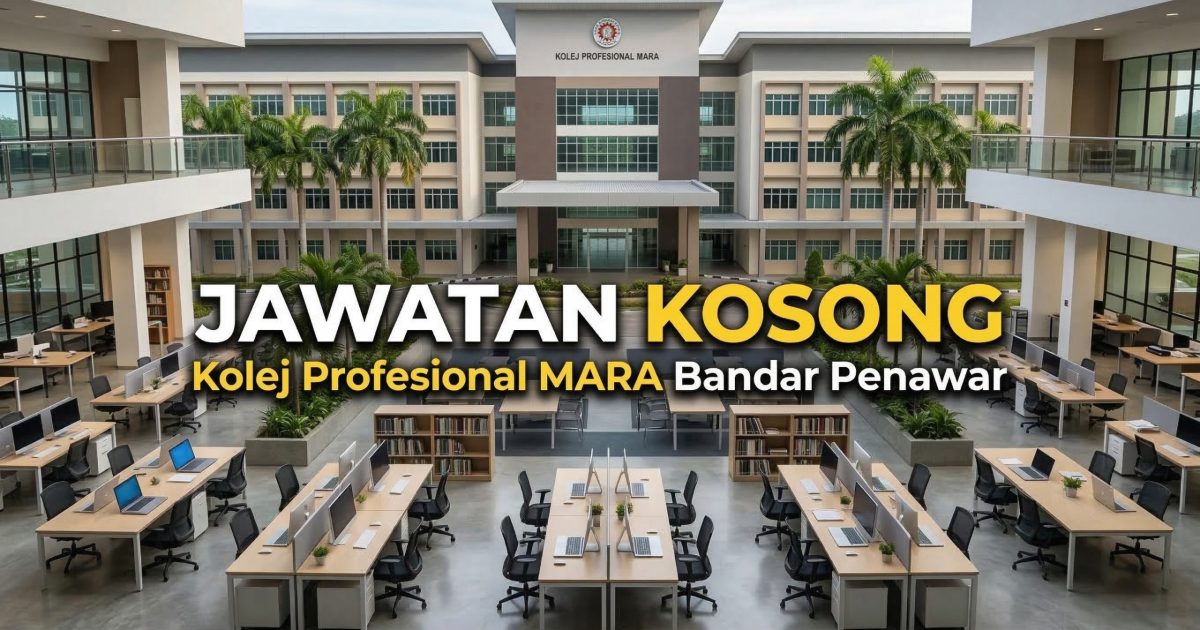 Jawatan Kosong MARA 2026: Penjaga Jentera Elektrik Gred J1 (Kontrak) – Gaji Sehingga RM4,680