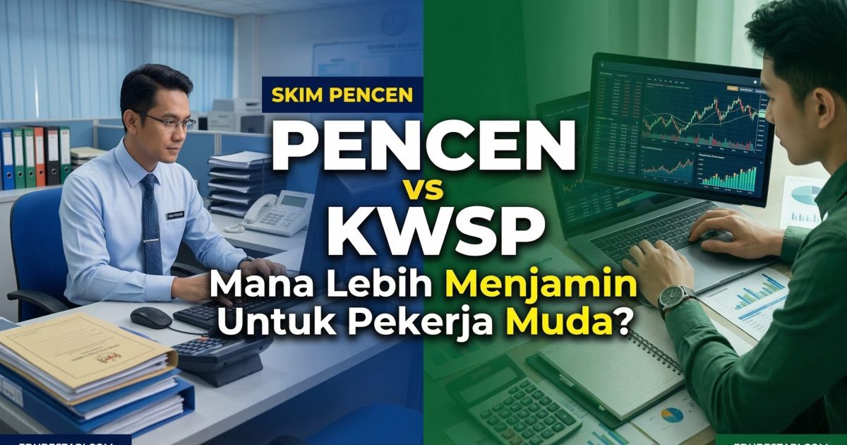 Skim Pencen vs KWSP: Mana Lebih Baik Untuk Penjawat Awam Baharu? Analisis Lengkap 2026