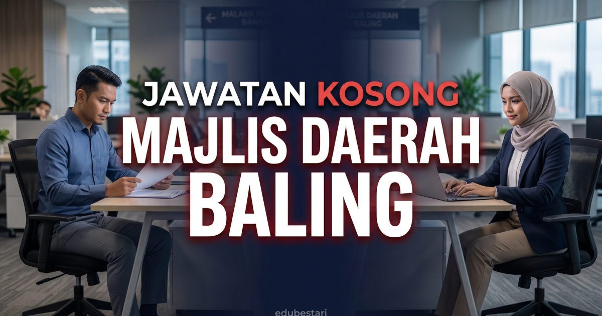 Jawatan Kosong Majlis Daerah Baling 2026: Mohon Sekarang Sebelum 15 April