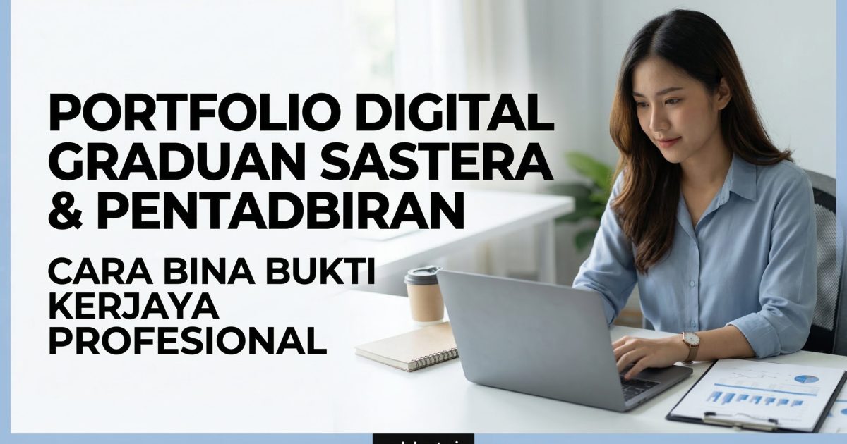 Portfolio Digital Graduan Sastera & Pentadbiran: Cara Bina Bukti Kerjaya Yang Majikan Cari