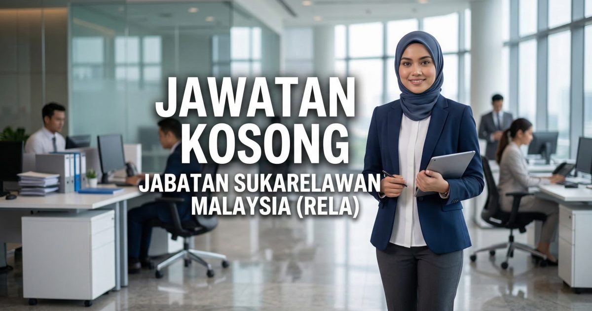 Jawatan Kosong RELA 2026: Pembantu Tadbir N1 & Jurufoto/Juruvideo B5 (MySTEP) – Gaji Sehingga RM2,499