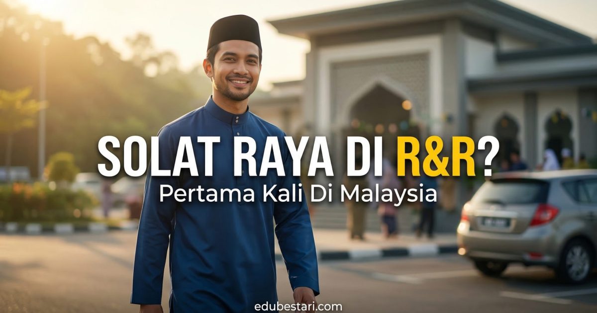 Solat Sunat Aidilfitri di R&R Seremban: Inisiatif Pertama di Malaysia Untuk Musafir