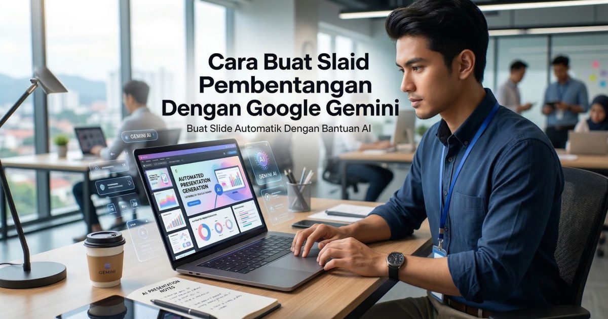 Cara Buat Slaid Pembentangan Dengan Google Gemini: Panduan Mudah Hasilkan Slide Secara Automatik