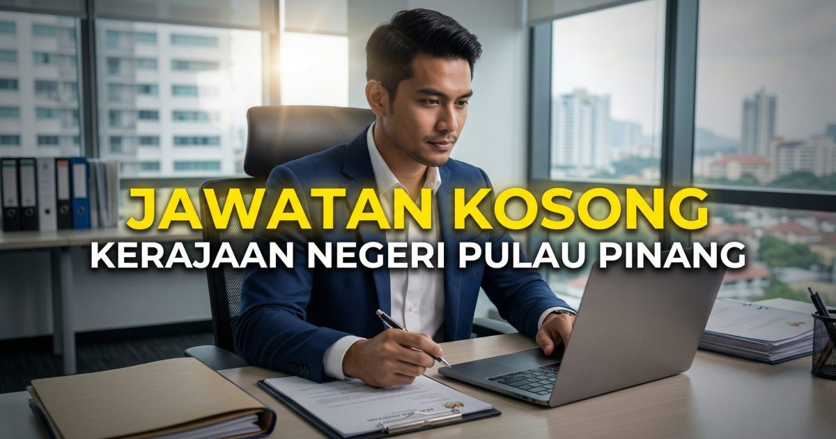 Jawatan Kosong Kerajaan Pulau Pinang 2026: Penolong Pegawai Psikologi S5 & Penolong Jurutera JA5 Dibuka Sekarang