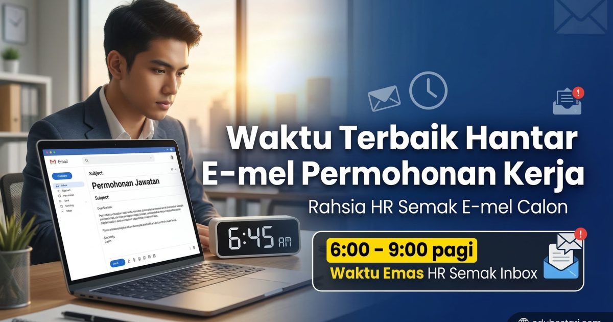 Waktu Terbaik Menghantar E-mel Permohonan Kerja: Analisis Berdasarkan Amalan HR dan Tingkah Laku Organisasi