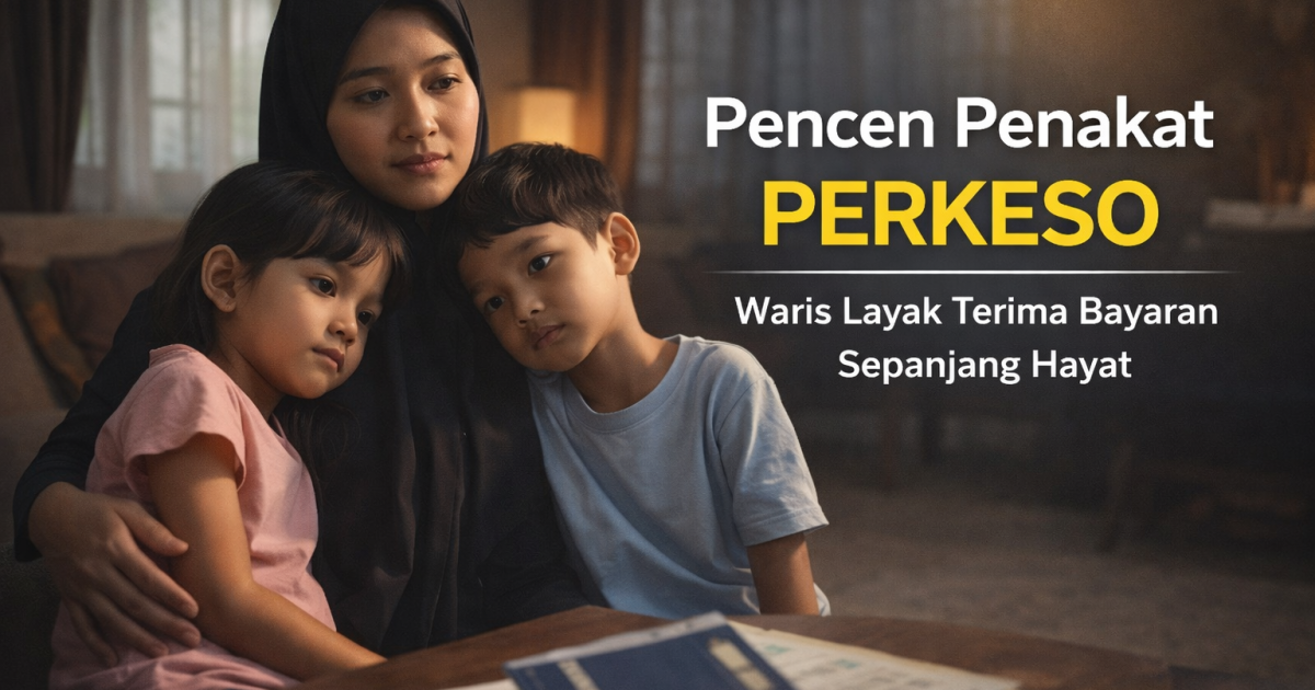 Pencen Penakat PERKESO: Waris Boleh Terima Bayaran Sepanjang Hayat, Ini Syarat & Cara Mohon