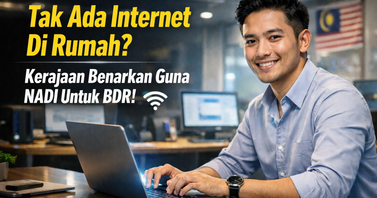BDR Lebih Mudah! Kerajaan Benarkan Guna Pusat Internet NADI Untuk Bekerja – Ini Info Penting Untuk Rakyat Malaysia