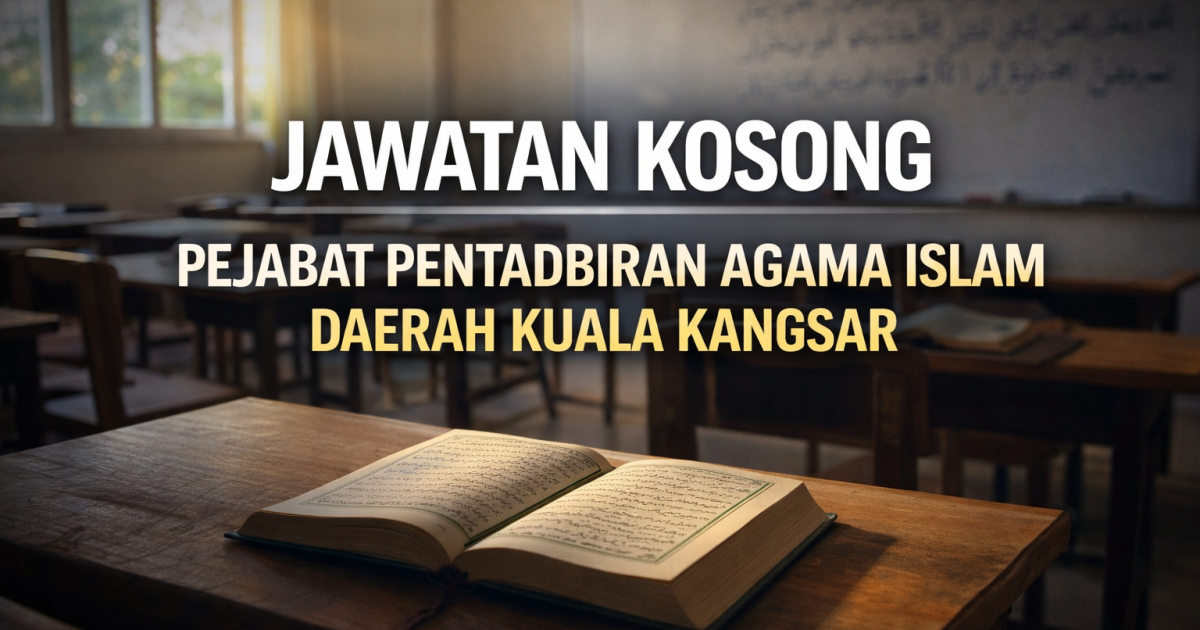 Jawatan Kosong Guru KAFA Perak 2026 Dibuka – Mohon Sebelum 30 April