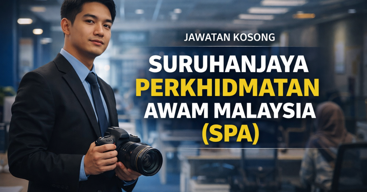 Jawatan Kosong MySTEP SPA 2026: Juruvideo Gred 1 Dibuka Segera (Mohon Sebelum 17 April)