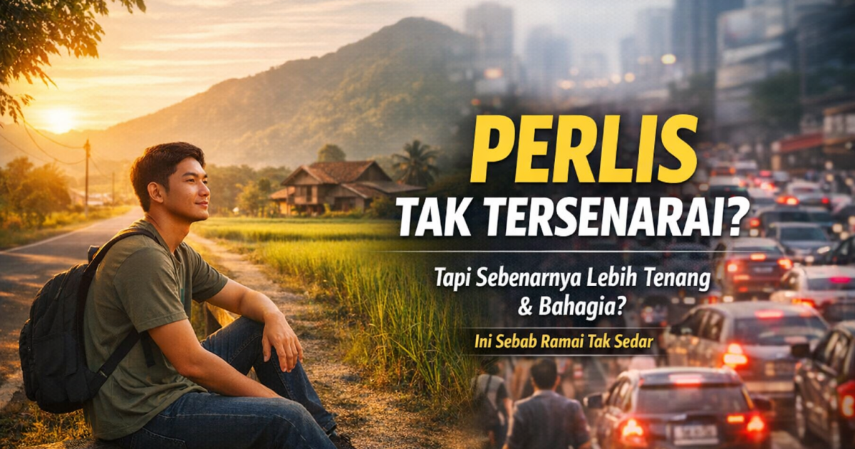Kenapa Perlis Tak Tersenarai Dalam 10 Bandar Paling Bahagia 2026? Ini Penjelasan Sebenar