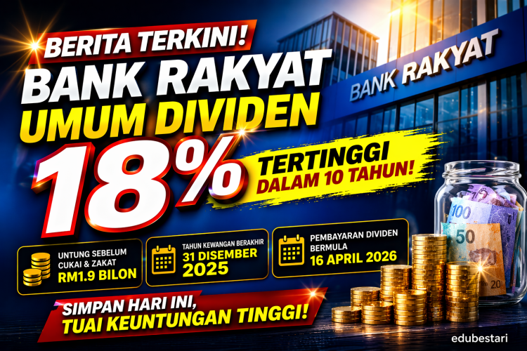 Bank Rakyat Umum Dividen 18% 2025 – Antara Tertinggi Dalam 10 Tahun ...