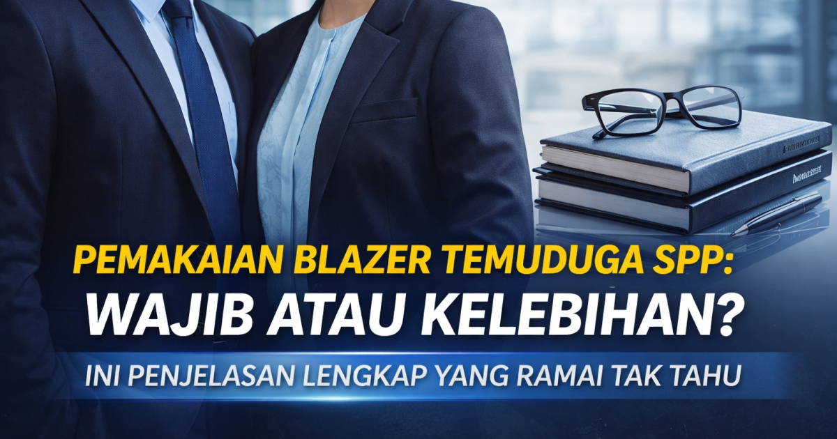 Pemakaian Blazer Temuduga SPP: Wajib Atau Kelebihan? Ini Penjelasan Lengkap Yang Ramai Tak Tahu