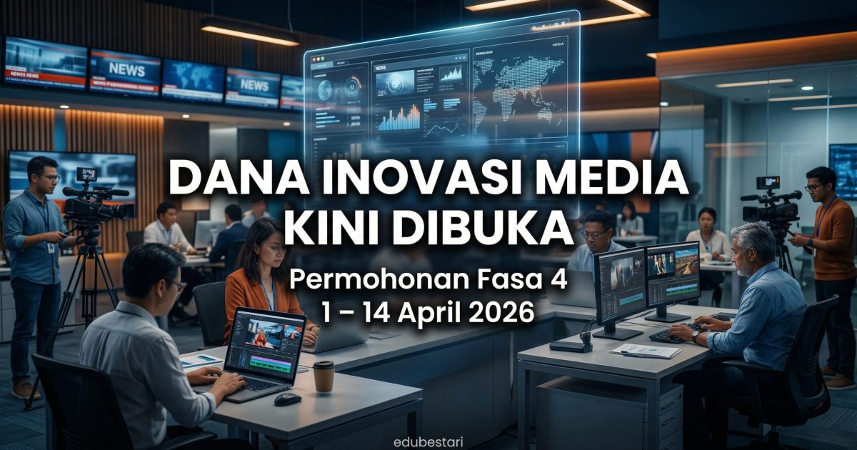 Dana Inovasi Media Fasa 4 Kini Dibuka (1 – 14 April 2026) – Peluang Pembiayaan Industri Media Malaysia