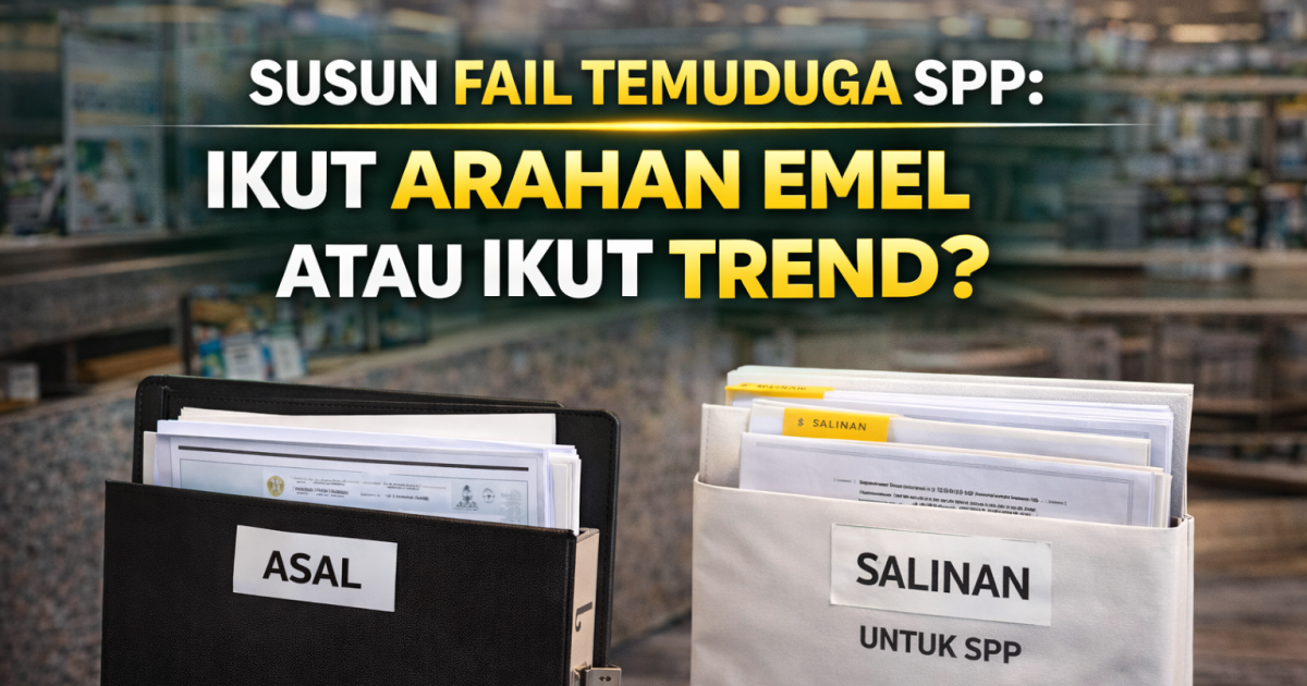 Susun Fail Temuduga SPP: Ikut Arahan Emel atau Ikut Trend? Ini Jawapan Sebenar Calon Perlu Tahu