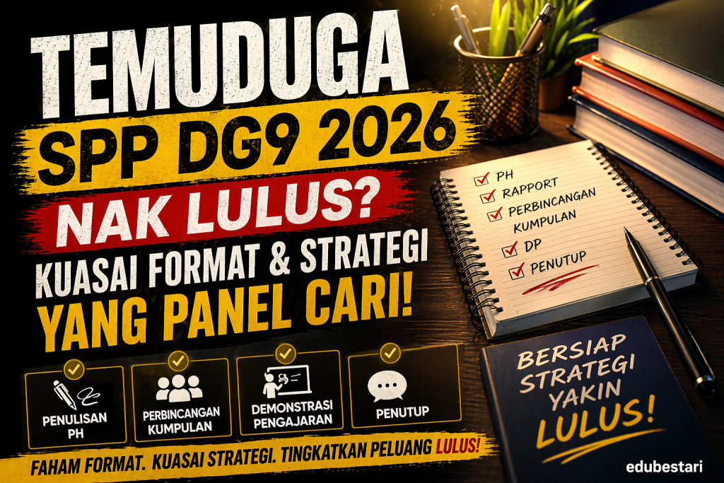 Ramai Terlepas Pandang! Ini Format Lengkap Temuduga SPP DG9 2026 + Tips ...