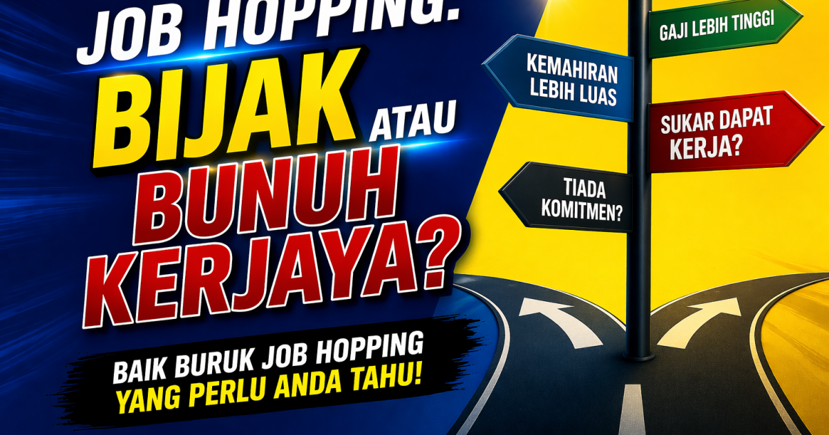 Job Hopping: Bijak Atau Bunuh Kerjaya? Ini Penjelasan Sebenar Yang Ramai Tak Tahu