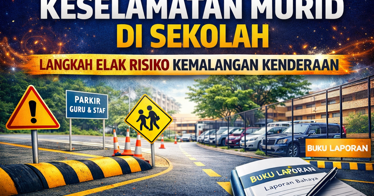 Keselamatan Murid Di Sekolah: Langkah Elak Risiko Kemalangan Kenderaan Yang Wajib Dilaksanakan
