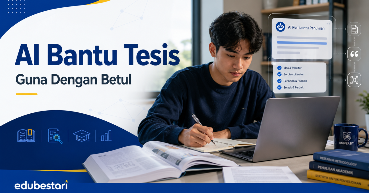 AI Boleh Bantu Tesis, Tapi Jangan Suruh Tulis Semua: Ini Cara Guna Dengan Betul