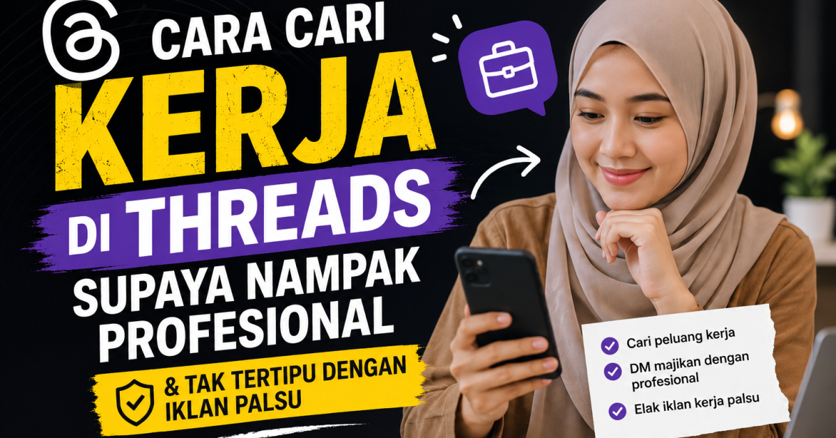 Ramai Cari Kerja Di Threads Sekarang, Tapi Cara DM Majikan Kena Betul Supaya Tak Nampak Main-Main