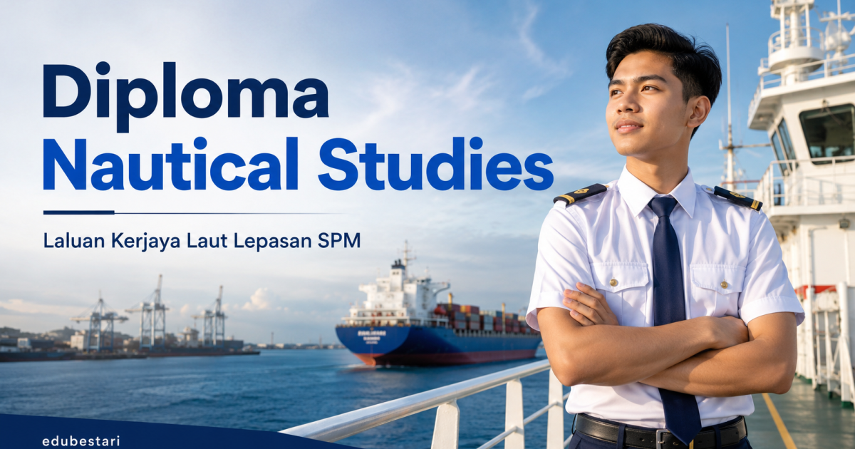 Diploma Nautical Studies ALAM: Laluan Kerjaya Laut Untuk Lepasan SPM Yang Minat Dunia Maritim