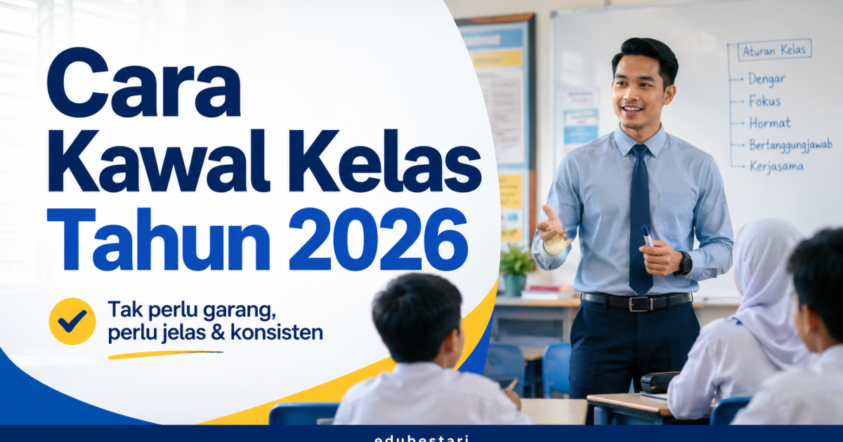 Cara Kawal Kelas Tahun 2026: Guru Tak Perlu Garang, Tapi Perlu Jelas, Konsisten Dan Bijak Bina Hubungan