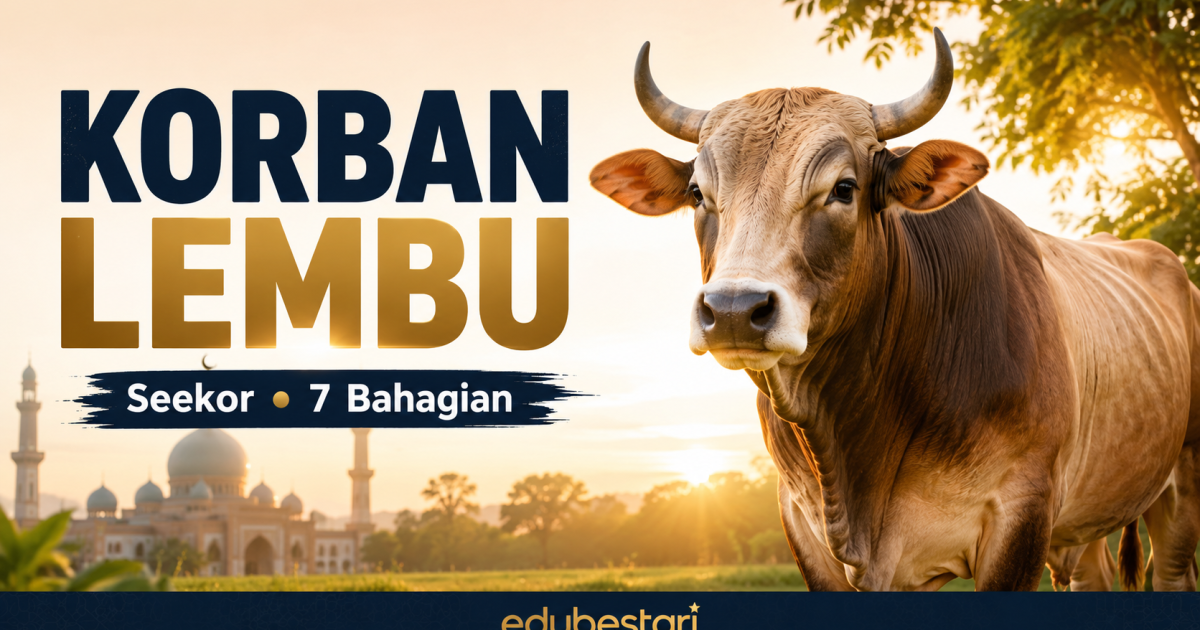 Korban Lembu Boleh Kongsi Berapa Orang? Ini Panduan Seekor, 1 Bahagian & Syarat Yang Ramai Keliru