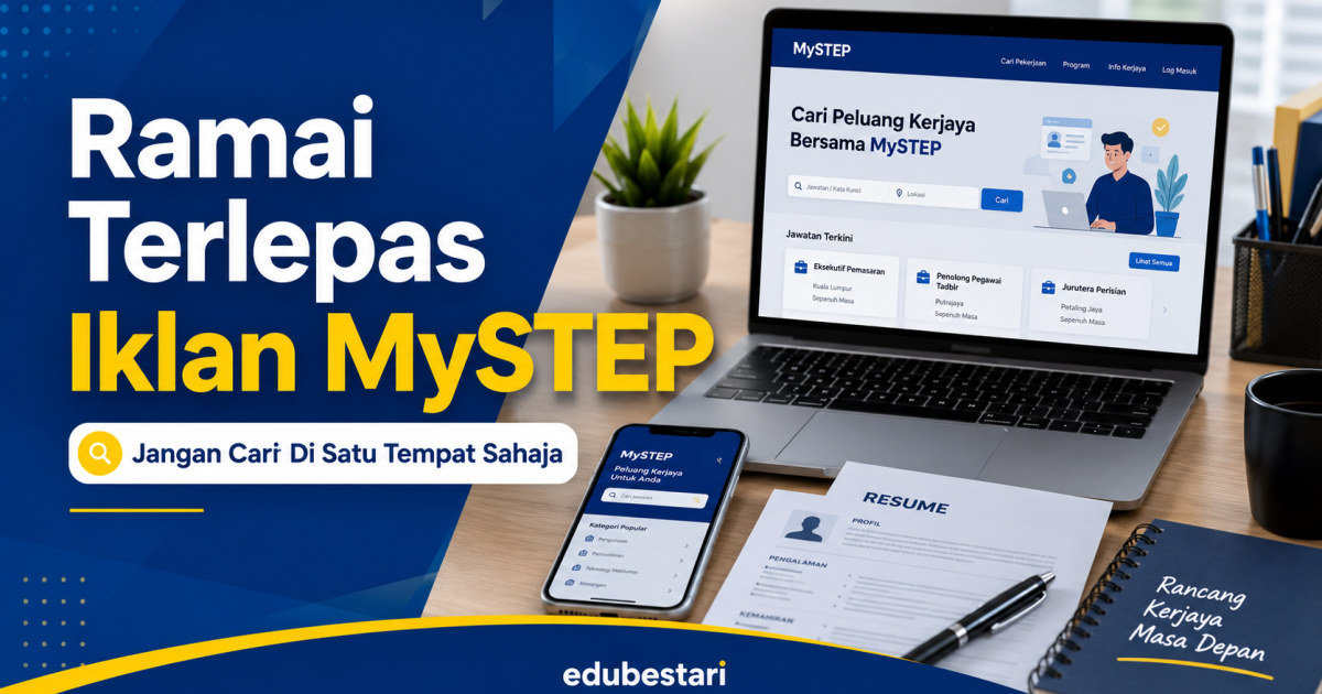 Ramai Terlepas Iklan MySTEP Sebab Cari Di Satu Tempat Sahaja — Ini Cara Semak Permohonan Dengan Betul