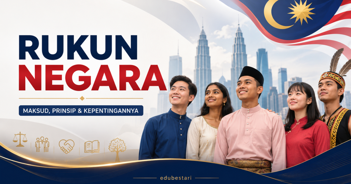 Rukun Negara: Lima Prinsip Yang Nampak Mudah, Tapi Inilah Asas Perpaduan Malaysia