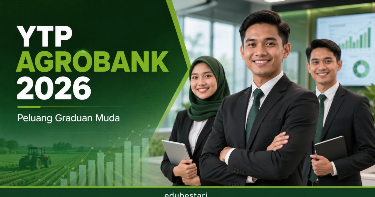 Graduan Muda Jangan Terlepas: YTP Agrobank 2026 Dibuka Untuk Bina Kerjaya Dalam Sektor Perbankan