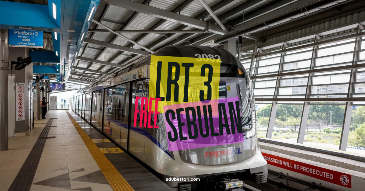 Tambang Percuma LRT3 Laluan Shah Alam Sehingga 31 Julai 2026: Syarat, Stesen & Cara Guna