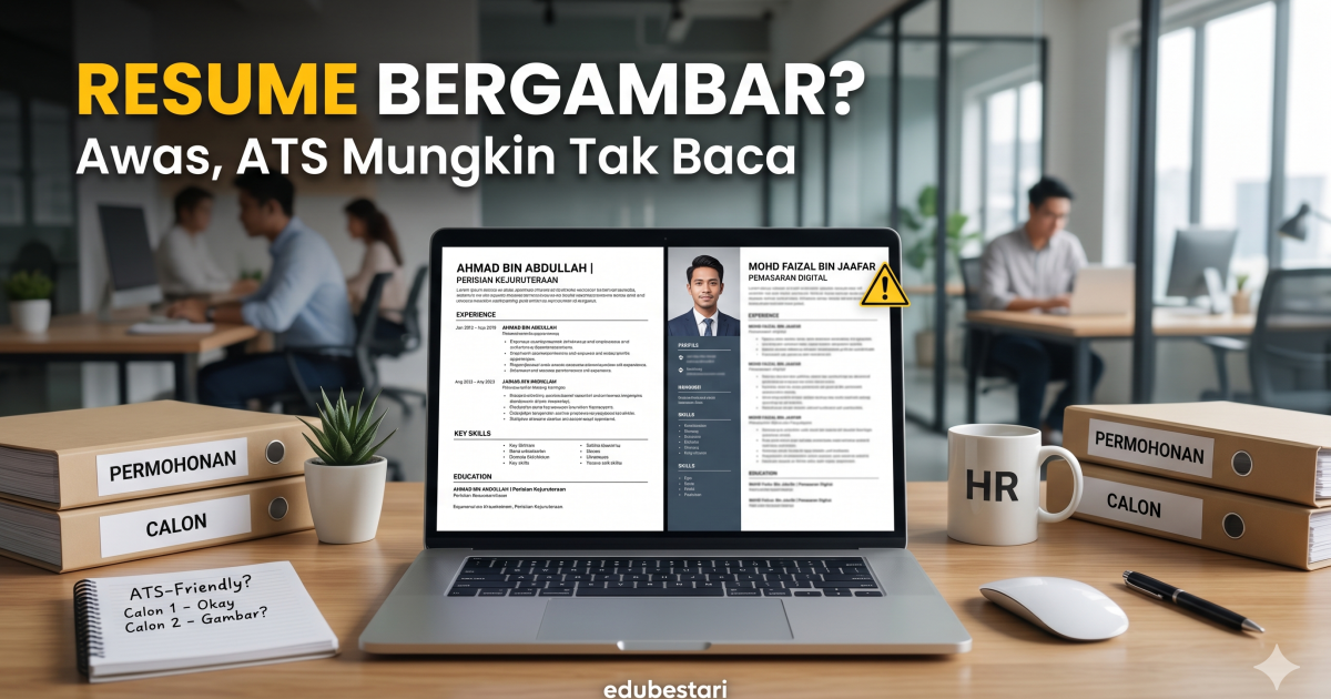 Letak Gambar Dalam Resume Nampak Kemas, Tapi Boleh Jadi Punca Permohonan Ditolak