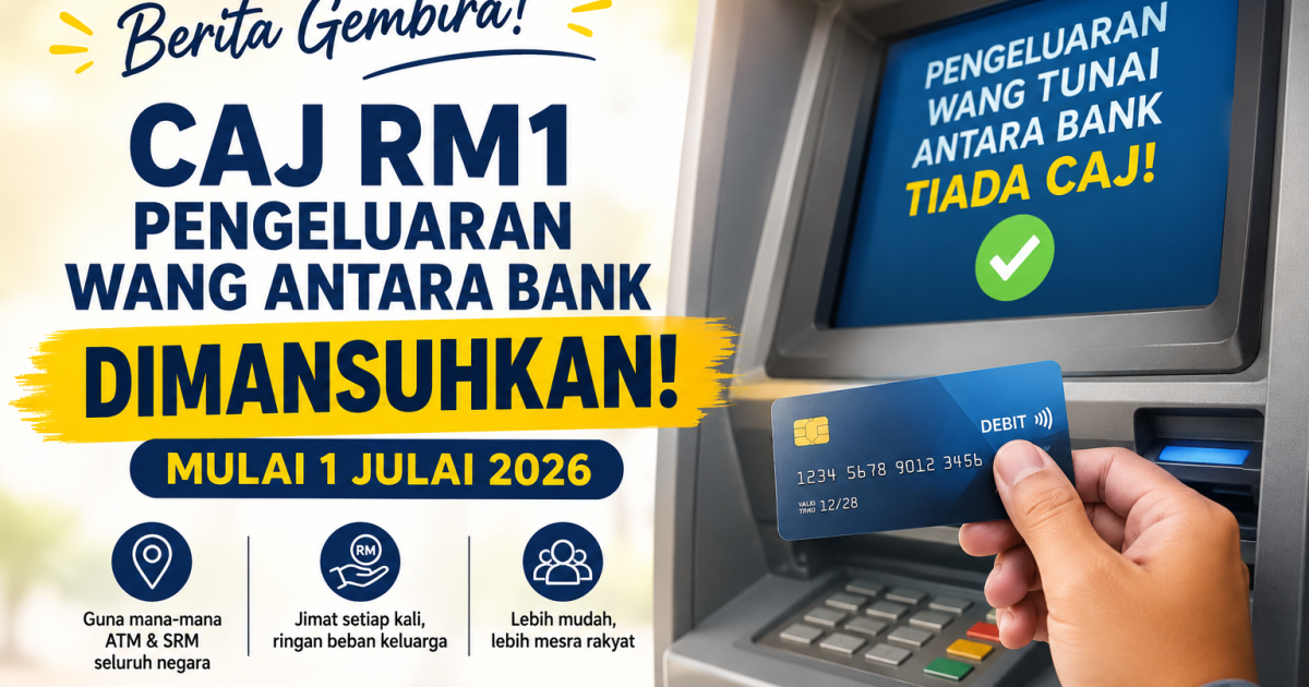 Berita Gembira Untuk Semua Pemegang Kad Debit Di Malaysia