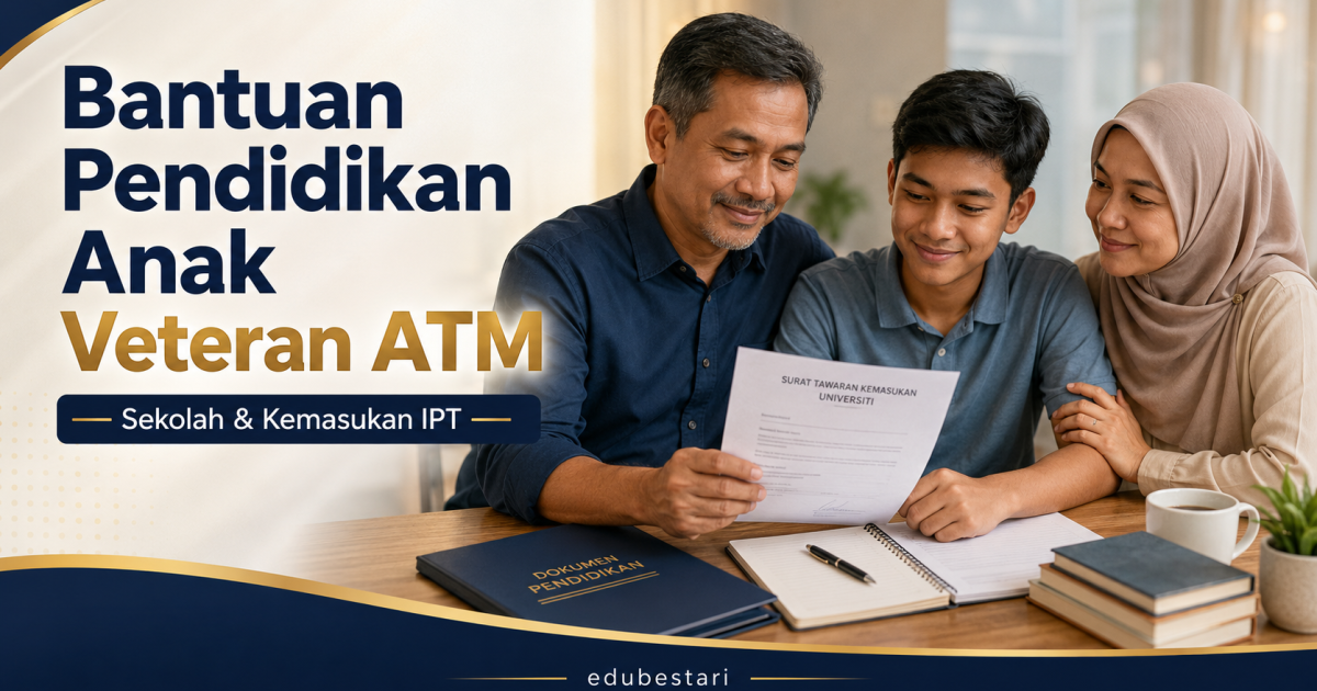 Bantuan Pendidikan JHEV Untuk Anak Veteran ATM, Satu Penghargaan Buat Keluarga Wira Negara