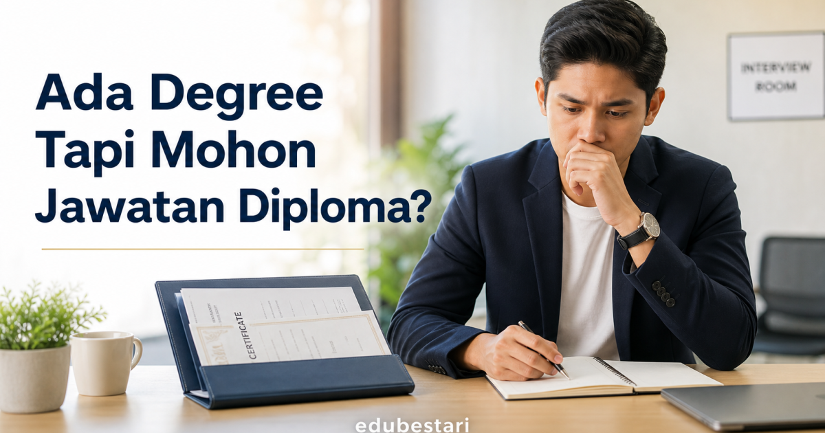 Ada Degree Tapi Mohon Jawatan Diploma: Perlu Bawa Sijil Ijazah Masa Temu Duga?