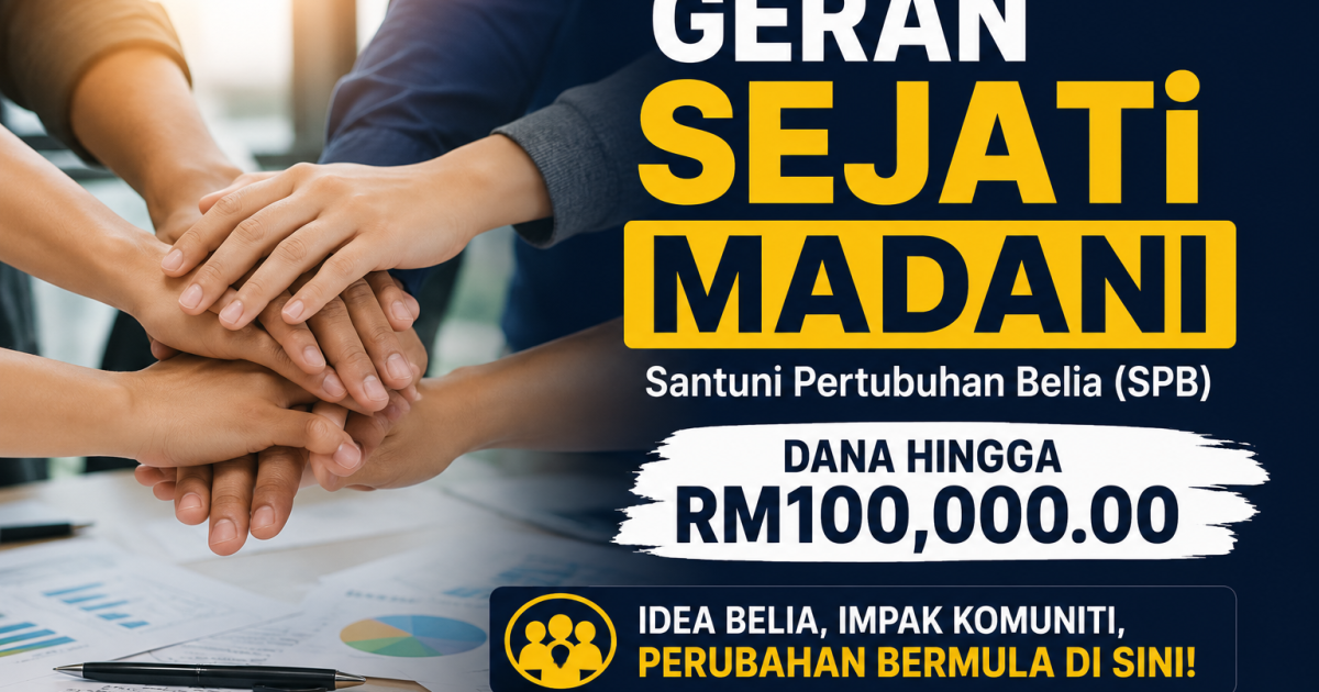Geran SejaTi MADANI: Peluang Belia Bawa Projek Komuniti Ke Tahap Lebih Besar