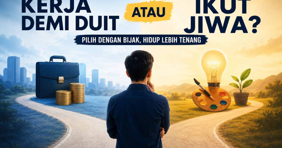 Kerja Demi Duit Atau Ikut Jiwa? Panduan Buat Keputusan Antara Gaji Dan Minat