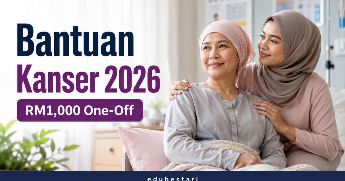 Bantuan Kanser RM1,000 Negeri Sembilan: Syarat Kelayakan & Cara Mohon Di Portal N9.Digital