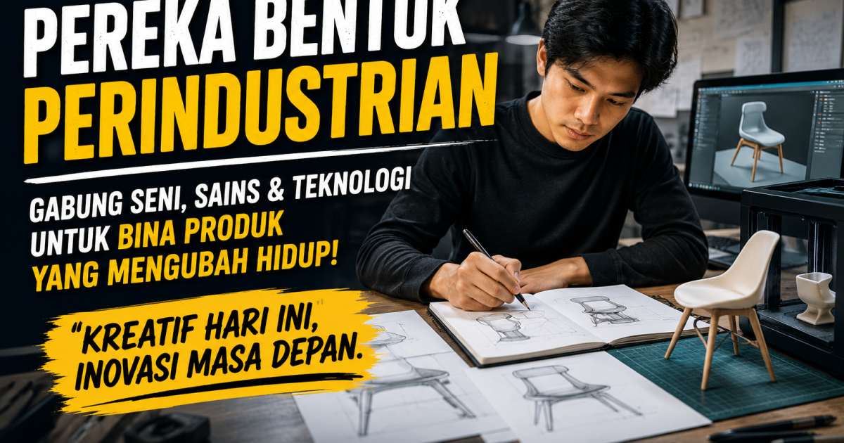 Pereka Bentuk Perindustrian: Kerjaya Yang Menghidupkan Produk Harian Kita