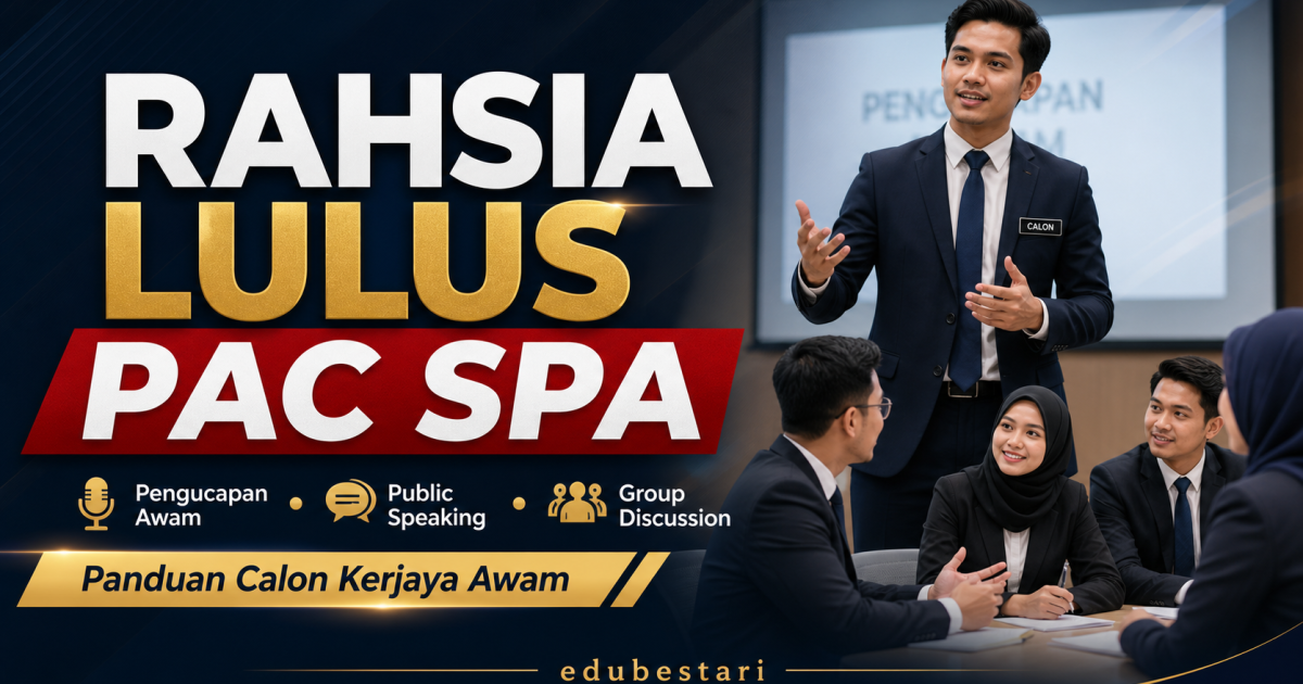 Rahsia Lulus PAC SPA Malaysia: Bukan Siapa Paling Lantang, Tapi Siapa Paling Matang