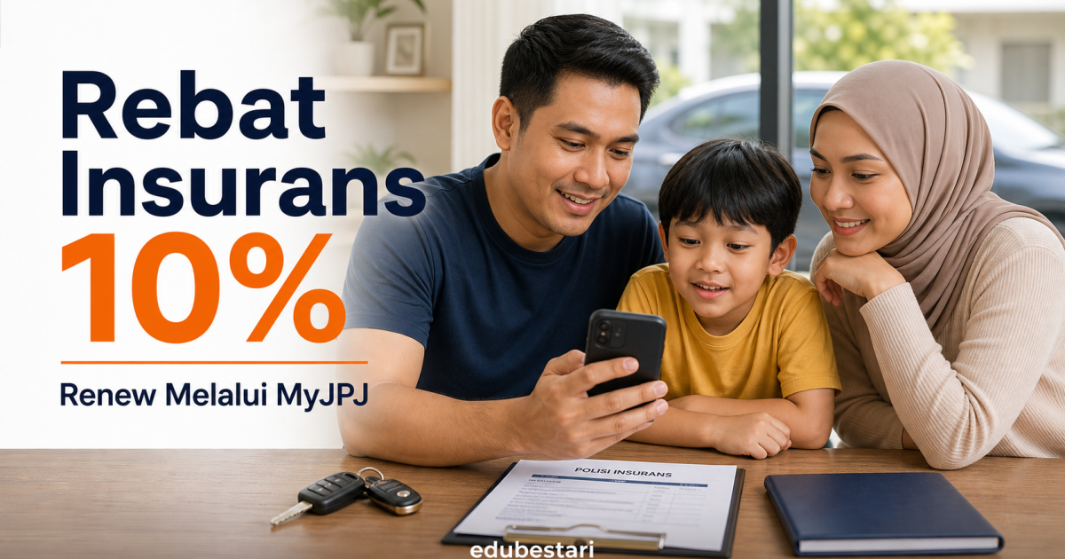 Cara Jimat Insurans Kenderaan Melalui MyJPJ: Rebat 10% CERMAT MADANI Bermula 9 Jun 2026