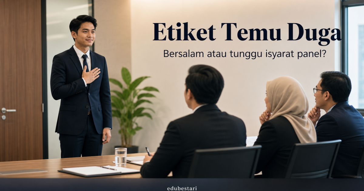 Etiket Bersalaman Semasa Masuk Ke Bilik Temu Duga: Patutkah Calon Menghulurkan Tangan Dahulu?
