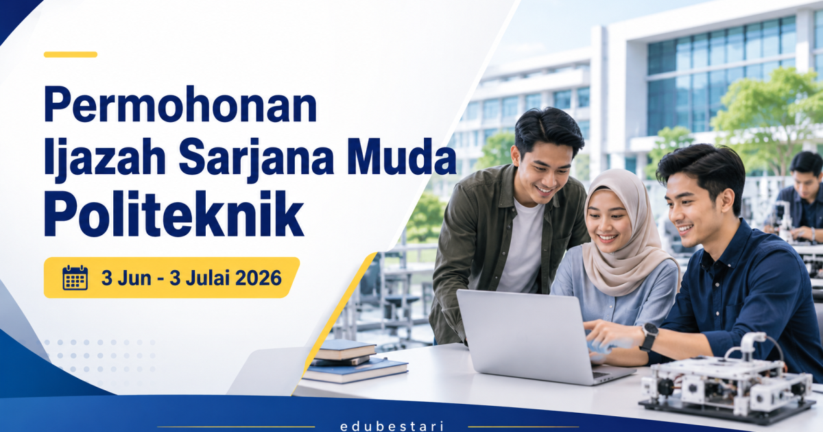 Panduan Lengkap Mohon Degree Politeknik Sesi 2026/2027: Langkah Demi Langkah Serta Senarai 12 Program