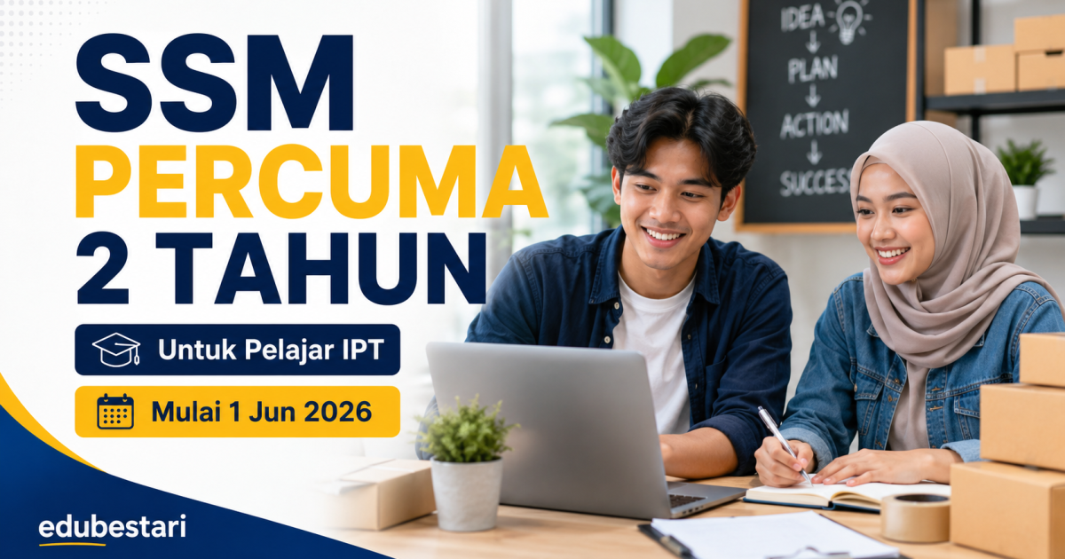 Apa Yang Baharu & Siapa Sebenarnya Layak Dapat Pendaftaran SSM Percuma Selama 2 Tahun?