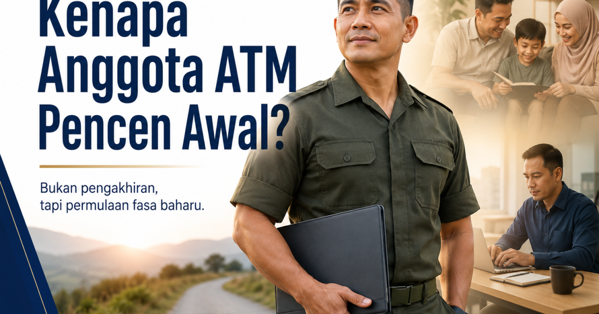 Kenapa Askar Pencen Awal? Ini Sebab Anggota ATM Bersara Muda Berbanding Penjawat Awam Lain