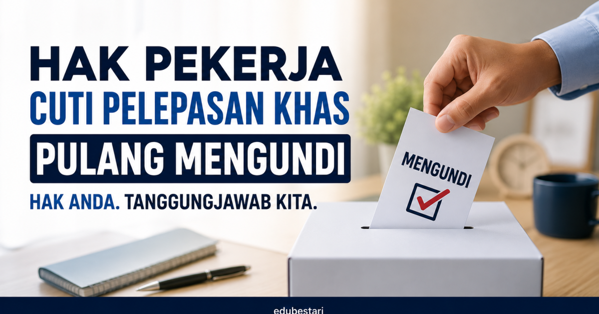 Cara Mohon Cuti Mengundi: Contoh WhatsApp, E-mel Dan Surat Rasmi Untuk Pekerja
