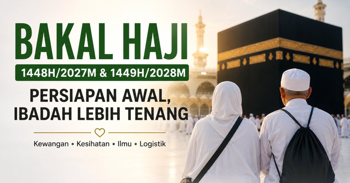 Bakal Haji 1448H & 1449H Ambil Perhatian! TH Kongsi Persediaan Awal Yang Wajib Dibuat Dari Sekarang