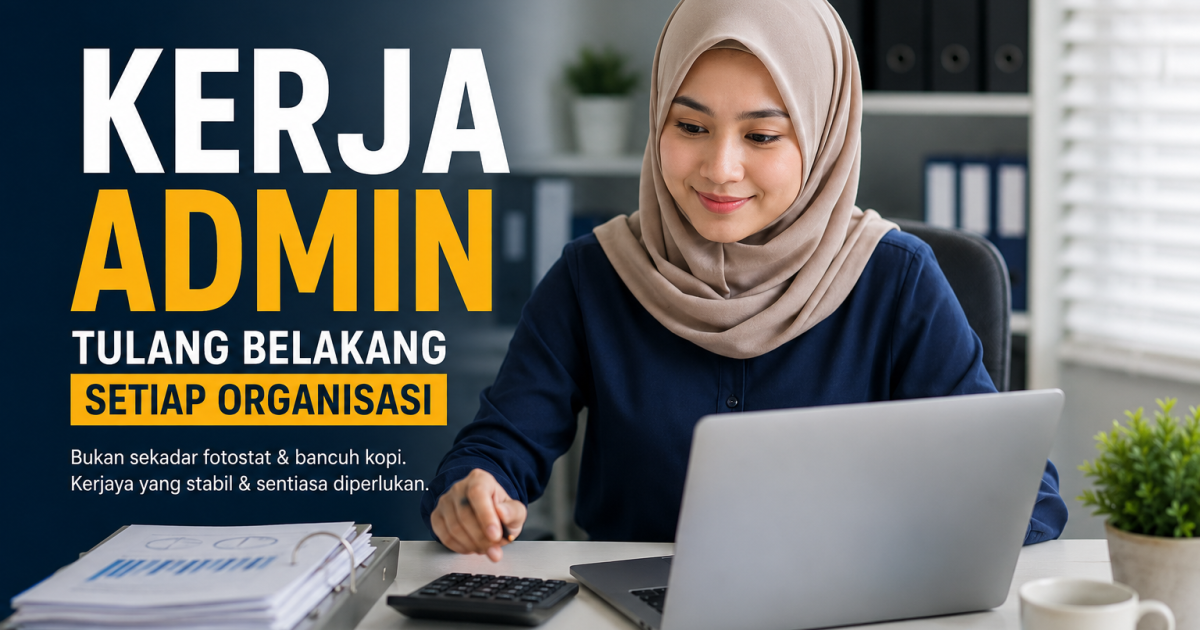 Kerja Admin Bukan Sekadar Fotostat: Panduan Lengkap Bina Kerjaya Pentadbiran di Malaysia