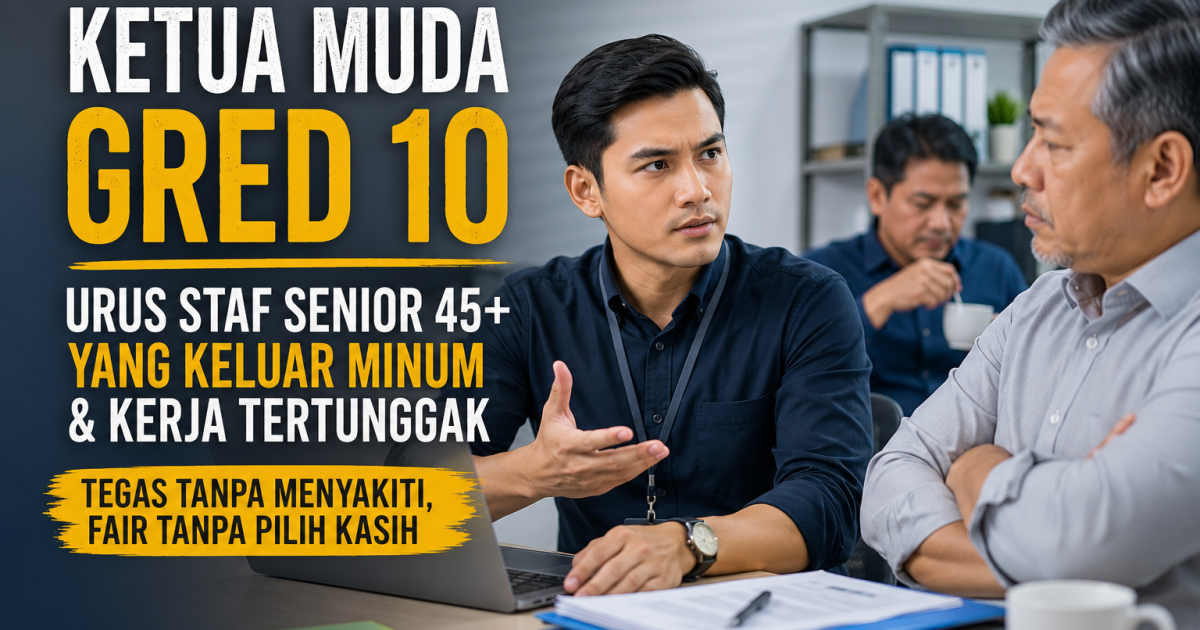 Ketua Muda, Staf Lebih Senior: Cara Tegur Isu Keluar Minum Tanpa Merosakkan Hubungan Kerja