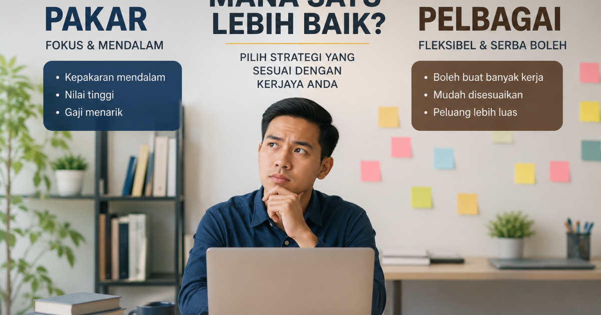 Pekerja Multiskill vs Specialist: Mana Satu Lebih Bernilai dan Jadi Rebutan Majikan?