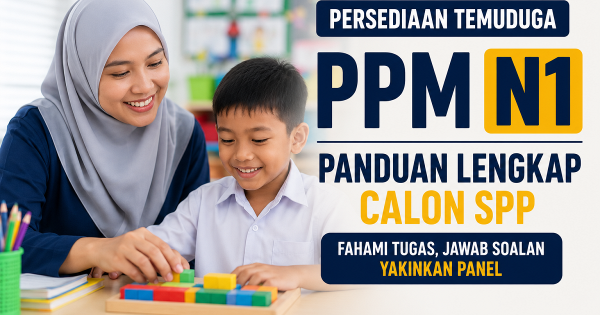 Temuduga Pembantu Pengurusan Murid Gred N1: Persediaan Lengkap Calon SPP